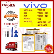 Battery for VIVO X9 X27 X21 V20SE V20 V17PRO V17 V15 V11 S1PRO S1