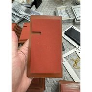 Wooden mold with rubber cushion for iPhone 6p/6sp/7p/8p phone glass