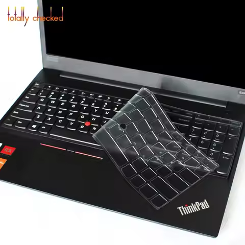 For Lenovo Thinkpad T580 P52S E15 E590 E595 E580 L580 15.6 inch Laptop Silicone Keyboard Cover Skin