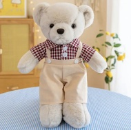 ตุ๊กตา ตุีกตาหมี 40 ซม. ตุ๊กตาหมีเท้าจุด ตุ๊กตาหมีขนาดใหญ่ ของขวัญคู่รัก ขนนุ่ม ตัวนิ่ม น่ารักสุดๆค่า teddy bear doll