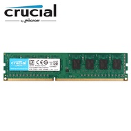 Crucial DDR3 Ram PC 4GB 8GB DDR3L 1066Mhz 1333Mhz 1600Mhz 1.35v 2RX8 PC3-12800U Desktop for Memory 1