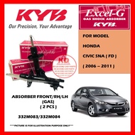 [ KAYABA ] HONDA CIVIC SNA FD 1.8 2.0 (2006-2011) FRONT (GAS) KAYABA ABSORBER (1 SET 2PCS) (333M049/