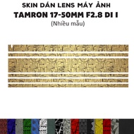 Tamron 17-50mm F2.8 Di I Lens Skin (Many models) | Decal Film 3M camera lens protection sticker 17-5
