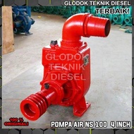 MESIN POMPA AIR IRIGASI WATER PUMP NS 100 4 INCH NS100 TERBAIK ORI - HOLIGANSTORE