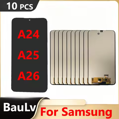 Wholesale 10 Pieces/Lot For Samsung A24 4G A245 A245F LCD Display A25 5G A256 A256E A256B A256U Touc