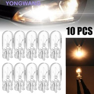 YONGWANG Halogen Bulbs Warm White T10 W5W 194 168 12V Width Lamp