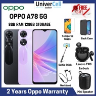Oppo A78 5G (NFC) 8GB/128GB | 50MP AI Camera | 2 Years Official Oppo Warranty | Free Gifts | Free Door Step Delivery