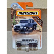MATCHBOX MERCEDES BENZ G63 AMG 6X6 Diecast Car Silver