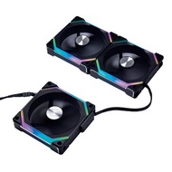 LIAN LI 聯力 UNI FAN SL120 V2 積木扇12cm/3入/黑 系統風扇類