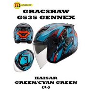 G535 GENNEX KAISAR Green/Cyan Green (L)