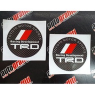 TRD Racing Development Sticker 3.5x3.5