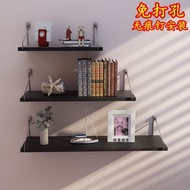 BW88/ Punch-Free Wall Shelf Simple Modern Shelf Living Room Wall Hanging Creative Wall Decoration Partition Bedroom Book