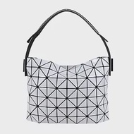 ISSEY MIYAKE 三宅一生 BAOBAO 7x10透光肩背手提包- 淺灰