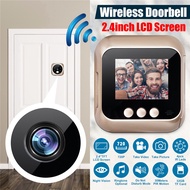 2.4 Display for Home HD720P Door Bell with Camera LED Smart Video Doorbell Night Vision PIR Motion D