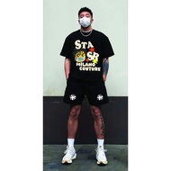 Unisex T-shirt Men/Women S.T.A.0.S.R printed with 2C Cotton Material, Short Sleeves, Loose Form, Hig