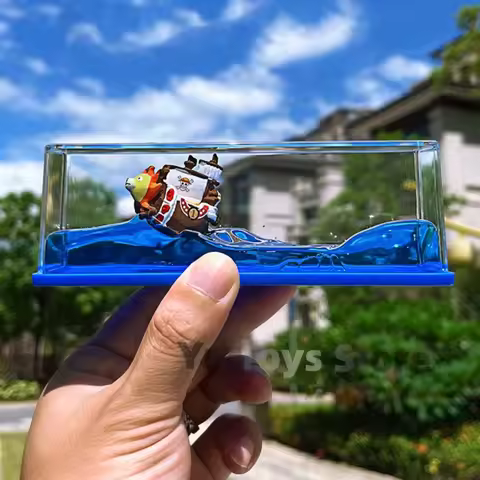 One Piece 3d Ship Fluid Drift Bottle Thousand Sunny Ship Going Merry Boat One Piece Floating Boat Or