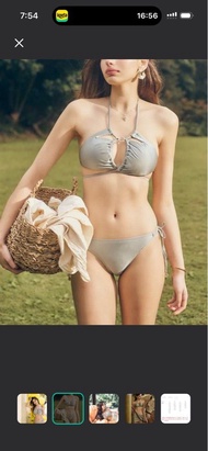 Waveshine wave shine push up bikini 聖托佩性感比基尼泳衣 借air space airspace