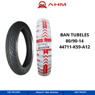 Original AHM 80/90-14 Tubeless Tire 44711-K59-A12 Automatic Honda Vario SpacyBEAT