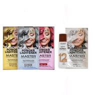 New Look Dcash master Hair Bleaching Color Powder Milling D-Cash 15g. With Mildroxy 60ml.