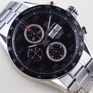 Tag Heuer Carrera Chronograph Automatic Calibre 16 Black Dial Steel 43MM