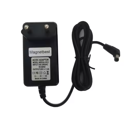 20V 1.2A 24W Power Supply for Xiaomi Mijia Mop Essential Mop Pro Vacuum Cleaner G1 STYTJ02YM SKV4136