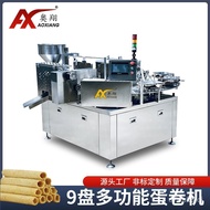 🚓Full-Automatic Waffle Machine Waffle Cone Maker-Device Commercial Long Waffle Cone Maker Production Line Small Full Waf