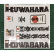 Kuwahara Bmx Decal set (reproduction)
