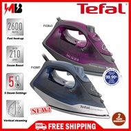 ( FREE SHIPPING ) Tefal Steam Iron Express Steam / Seterika Iron Baju FV2843 / FV2887 (2600W)