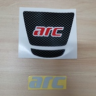 STICKER HELMET ARC AF6 WARNA REFLECTIVE
