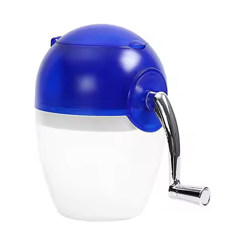Handheld Snow Ice Machine Manual Ice Maker Crusher Ice Shaver Manual Snow Cone Machine Ice Crusher H