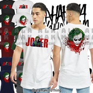 🔥PROMOSI HEBAT🔥 THE JOKER TSHIRT BAJU JOKER MEN T SHIRT BAJU LELAKI PEREMPUAN T SHIRT!! 100% COTTON