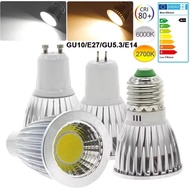 Super Bright GU10 E27 E14 Bulbs Light Led Warm White/Cool White 220V 6W 9W 12W 15W GU10 COB LED lamp