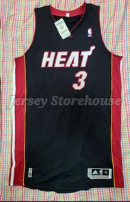 Adidas NBA Heat Dwyane Wade Away Authentic Jersey AU 球衣 波衫