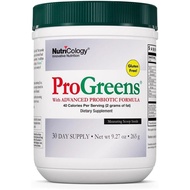 Nutricology ProGreens 265 g Powder - Organic Greens Superfood Powder, Powdered Greens, Greens Blend,