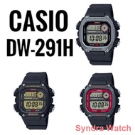 digital watch ▽()ORIGINAL CASIO GENERAL DW-291H.WATERPROOF.RESIN QUALITY