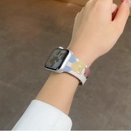 Colored watch strap suitable for Apple Watch 1 Series 2 Apple Watch Series 3 Apple Watch Series 4 Ap