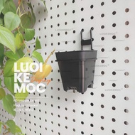 Pegboard Hanging Basket_03 - Size 7x7cm - LUOIKEMOC - Hanging green trees, paintings, tools, utensil