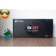 E-dra EK387 PRO CHERRY mechanical keyboard version 2021 high quality PBT SKY DOLCH keycap/ Genuine p