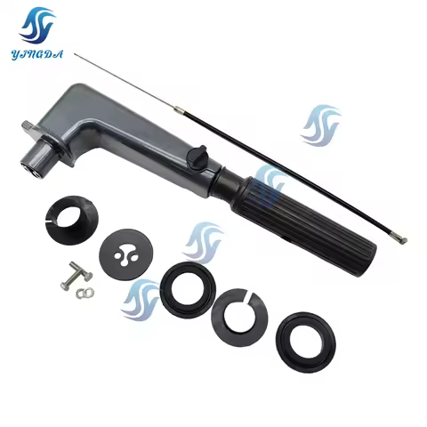 6E0-42111 Steering Handle Assy For Yamaha Outboard Motor 2T 4HP 5HP 6E0, 6E3 Series Hidea,HDX, 6E0-4