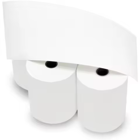 50 Rolls 3 1/8 x 230 Feet Thermal Paper Receipt Rolls for POS Clover Square Star Micronics Printer B