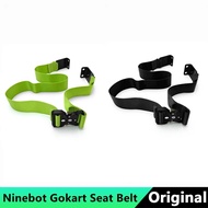 【Exclusive】 Seat Belt For Ninebot By Segway Gokart Pro Go Kart Kit Lamborghini Kart Adjustable Safety Belt Harness Parts