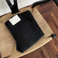 VALENCIA - QUINN JEANS กางเกงยีนส์ทรงขาม้าเล็ก ใส่แล้วดูสูงเพรียว เอวสูง ผ้าไม่ยืด (มี4สี)