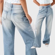 [ STYLEUPSTORE ] BERSHKA Baggy Denim Jeans - Denim Trousers Baggy Jeans Jeans Denim