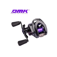 BC DMK CHEETAH DC RATIO 8.5:1 HANDLE REEL DRAG CLICKERKiri