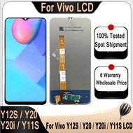 Original For VIVO Y20 Y20i Y20S LCD Display Touch Screen Digitizer For VIVO Y12S Y12A Y11S Y15S Y15A