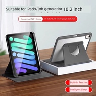 Suitable for Apple iPad9thgeneration Protective Case Rotating 10 2 Inch A2602 Leather Case ipada2605