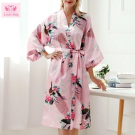 YTM pajama sleepwear for women pajamas terno sleepwear terno pantulog for women Wedding Robe Silk Pe