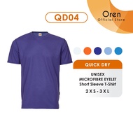 Oren Sport QD Quick Dry Plain T-Shirt QD04