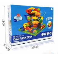 Building Block Track Race Marble Race Ball Slide Toy