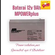 Accu Battery ups Mpower plus 12v 9Ah JP 9-12 dry Battery